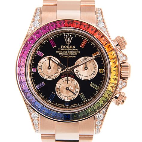 daytona rainbow chronograph.